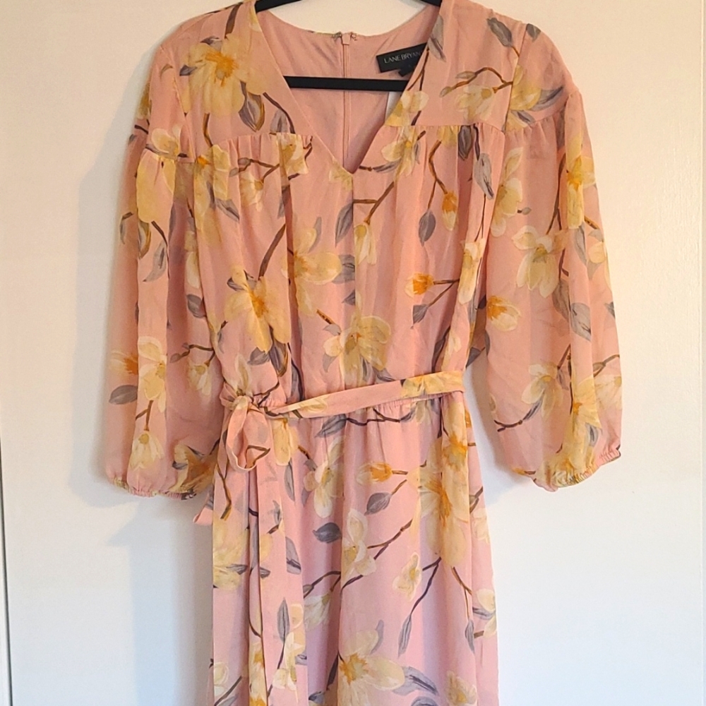 Lane Bryant plus size floral print midi dress